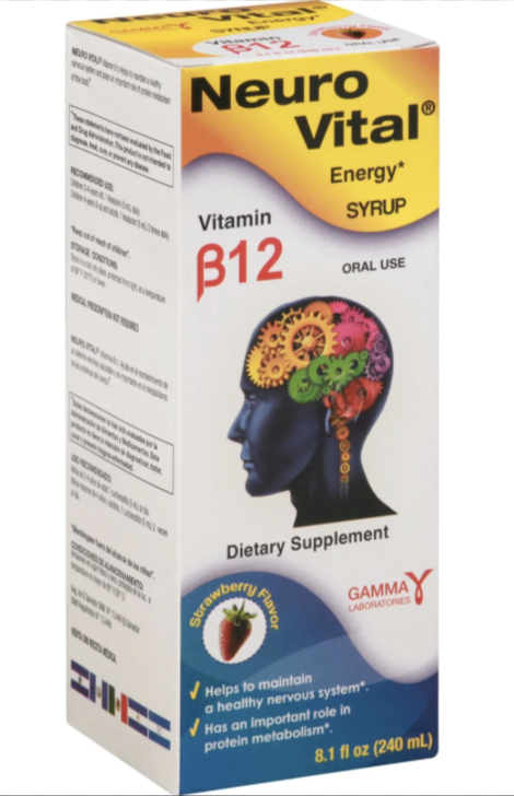 Neuro Vital Energy 21 Vials-Gamma