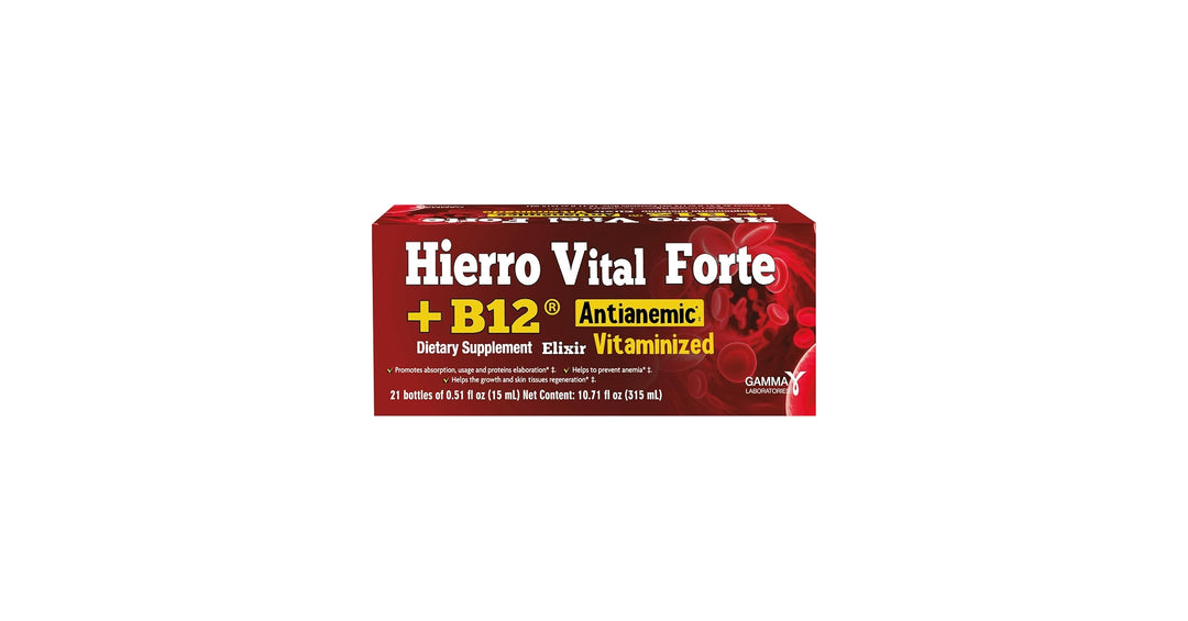 Hierro Vital Forte Antianemia 21 Vials-Gamma