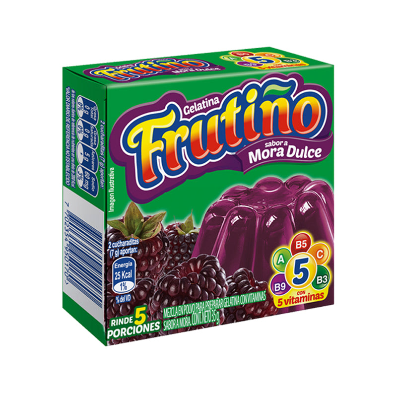 Gelatina Frutiño Mora Dulce 4 Sobres
