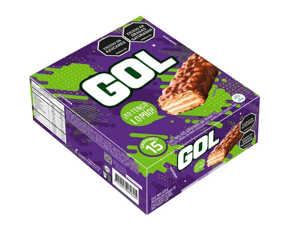 Chocolatina Gol Mini