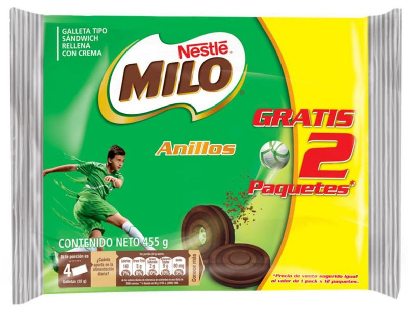 Galletas Milo Anillos