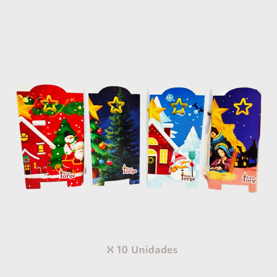 Faroles Navideños x 10  gr San Jorge
