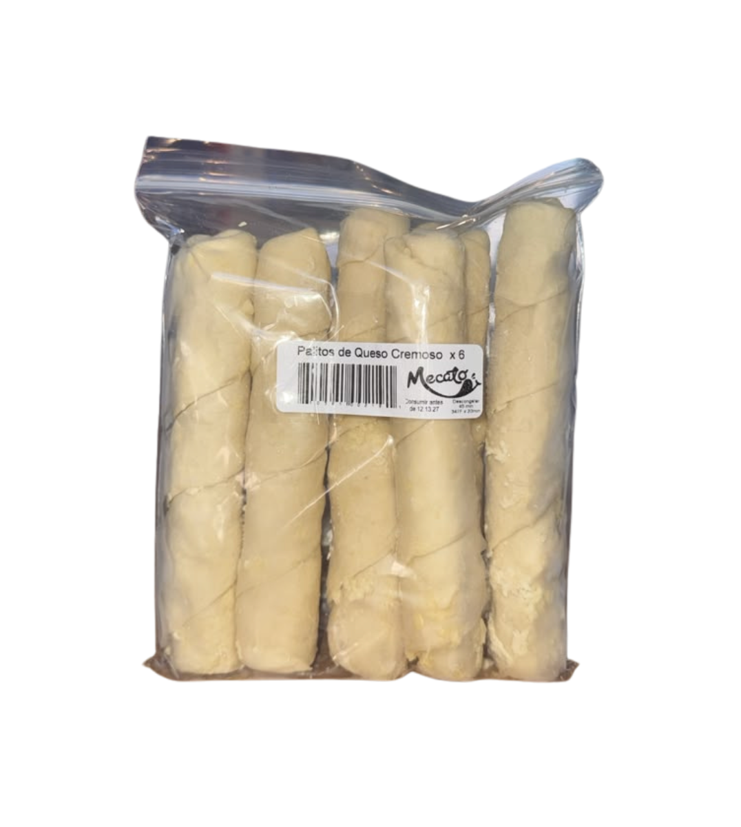 Palitos de Queso Congelados x6 - Mecato