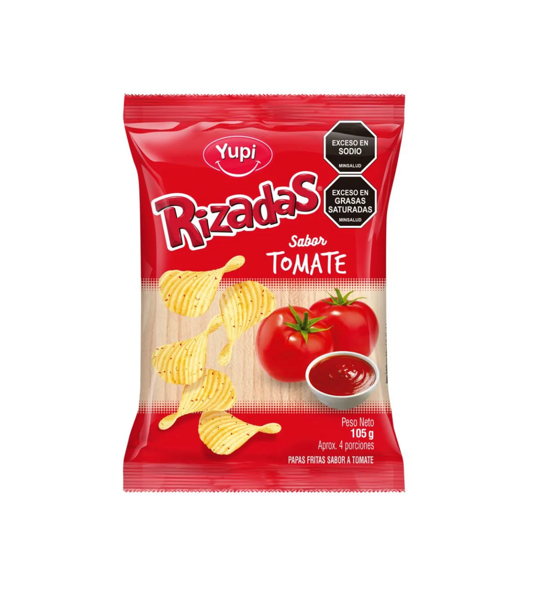 Papas Rizadas Tomate