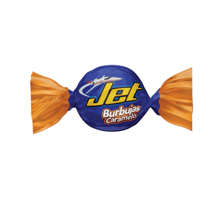 Burbujas Jet Caramelo