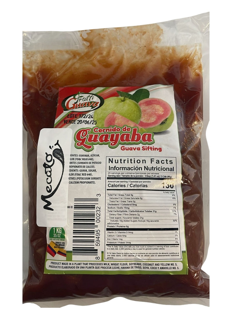 Cernido de Guayaba 1 KL - Frutti Guava