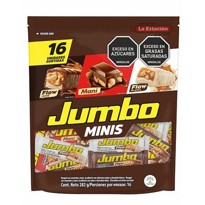 Chocolatina Jumbo Maní