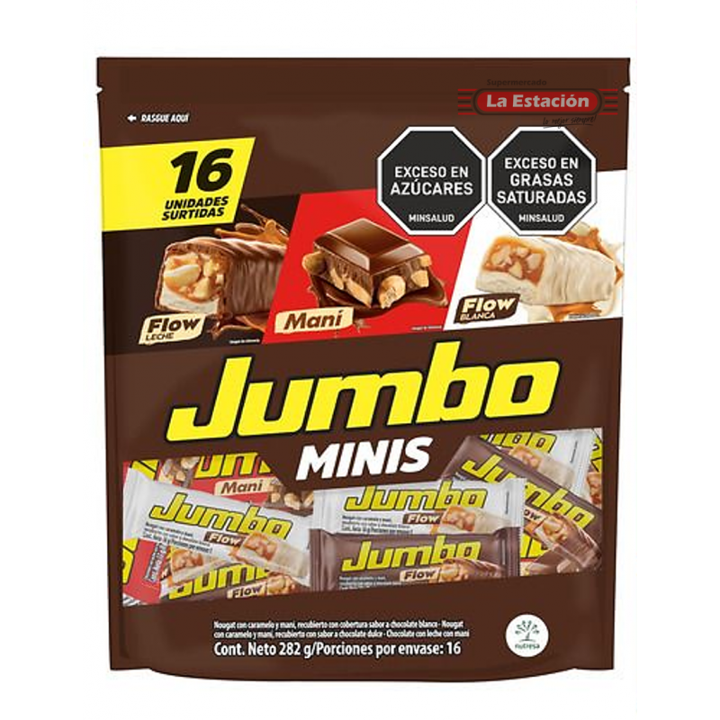 Chocolatina Jumbo Maní