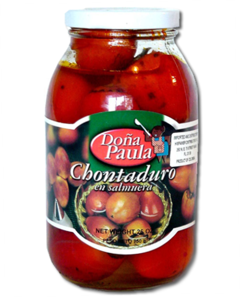Chontaduros en Salmuera con cascara- Doña Paula