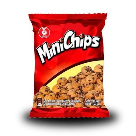 Galletas Minichips - Noel