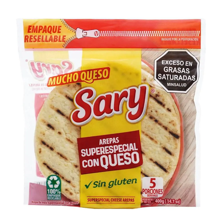 Arepas con Queso - Sary