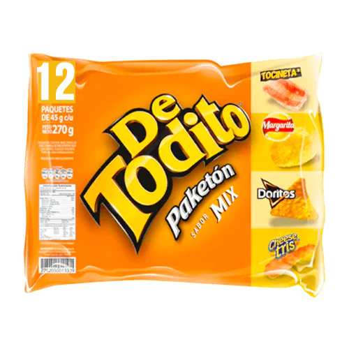 Pasabocas De Todito Mix