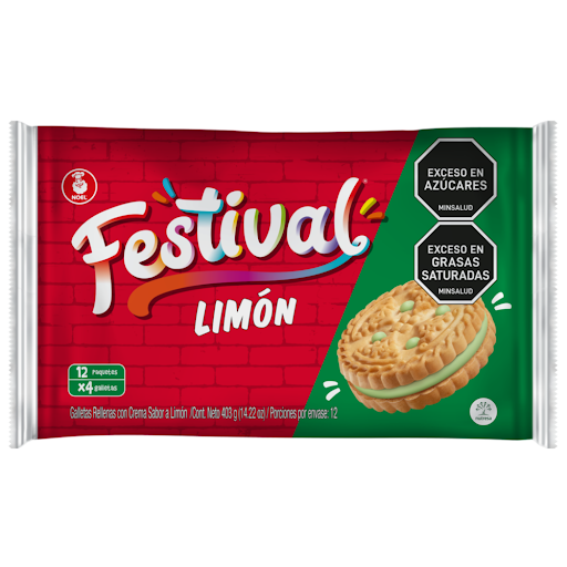 Galletas Festival (12 Paquetes x 4)