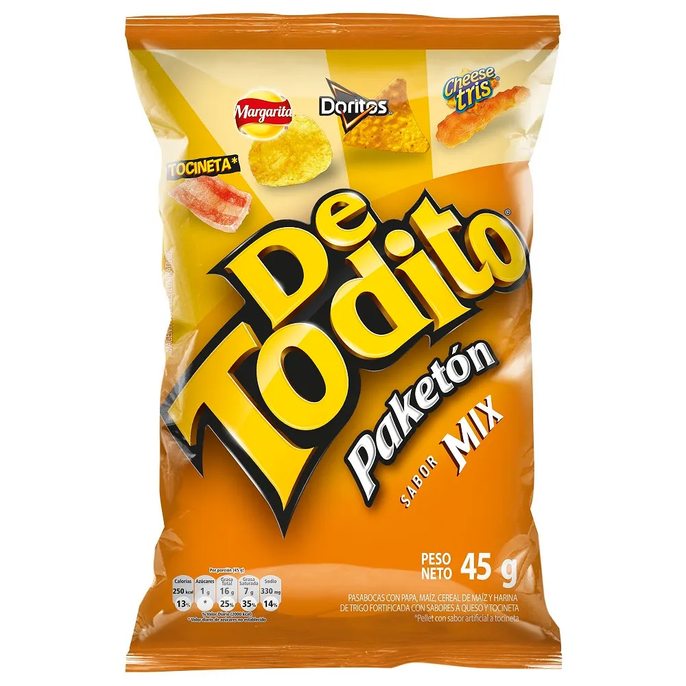 Pasabocas De Todito Mix