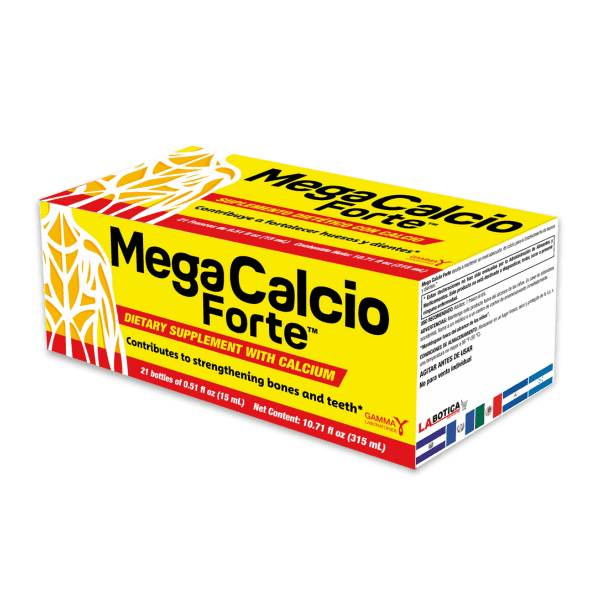 Multivitaminado Megavital 21 Vials - Gamma