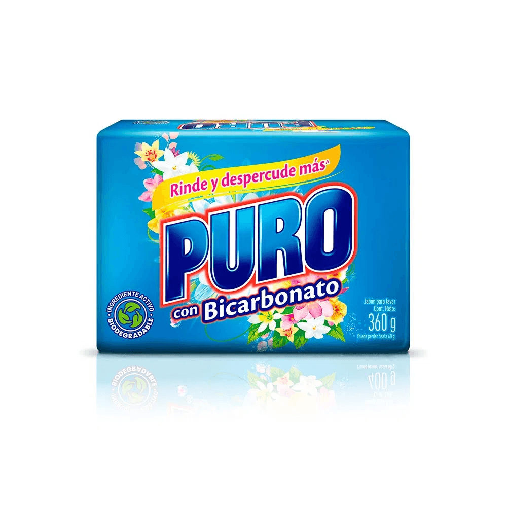 Jabón Puro con Bicarbonato
