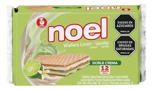 Galletas Noel Wafer Limon x 12