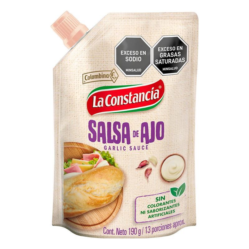 Salsa de Ajo  - La Constancia 190 gr