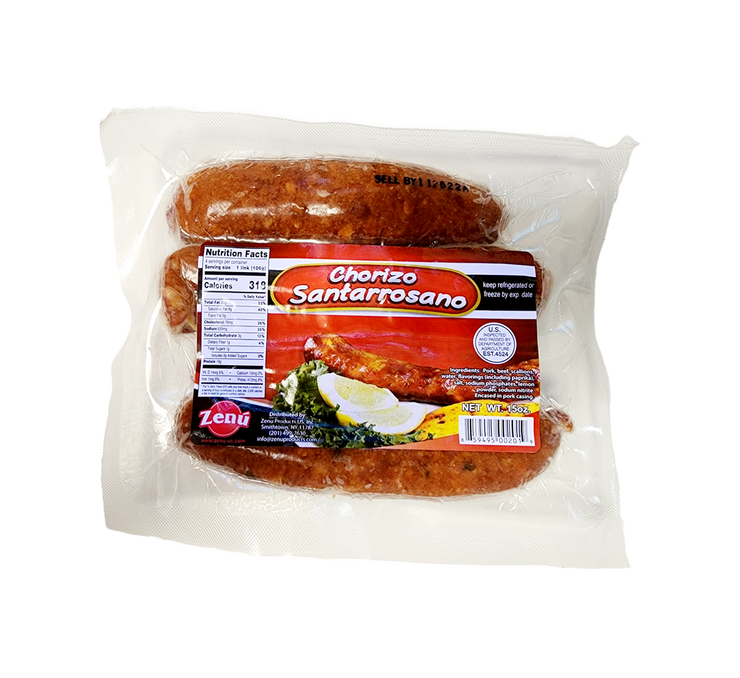 Chorizo Santarrosano - Zenú x 4