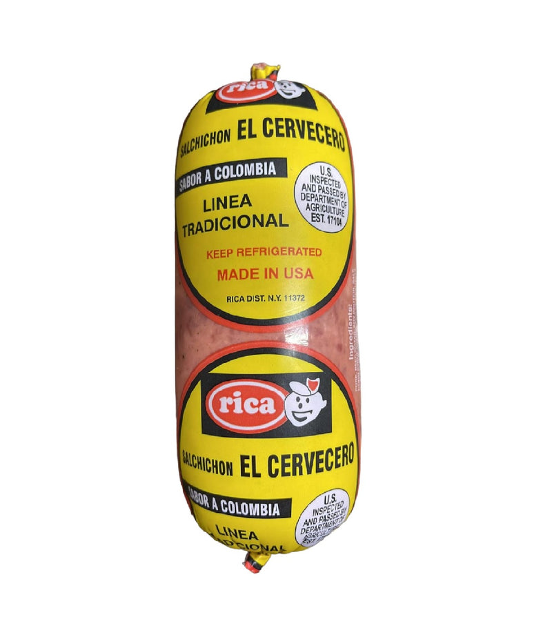 Salchichon cervecero Rica