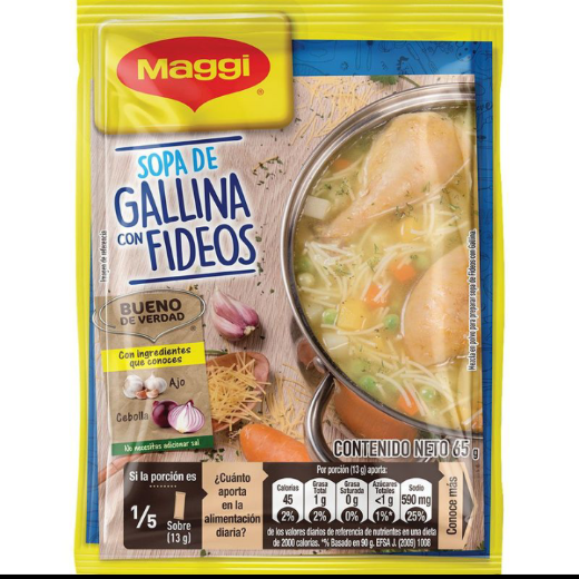 Sopas Caseras Maggi