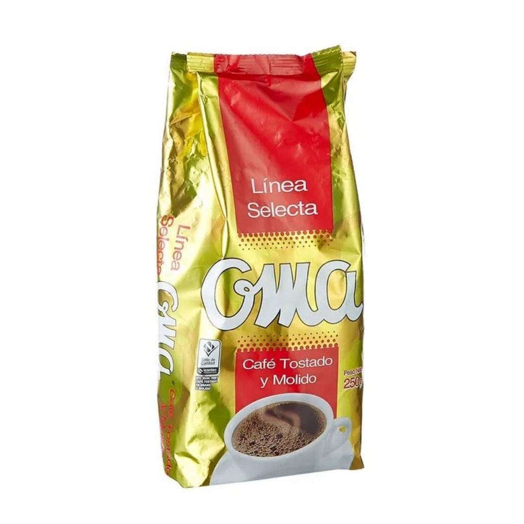 Café Tostado y Molido Oma