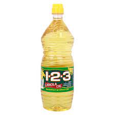 Canola Oil 1-2-3 1ltr